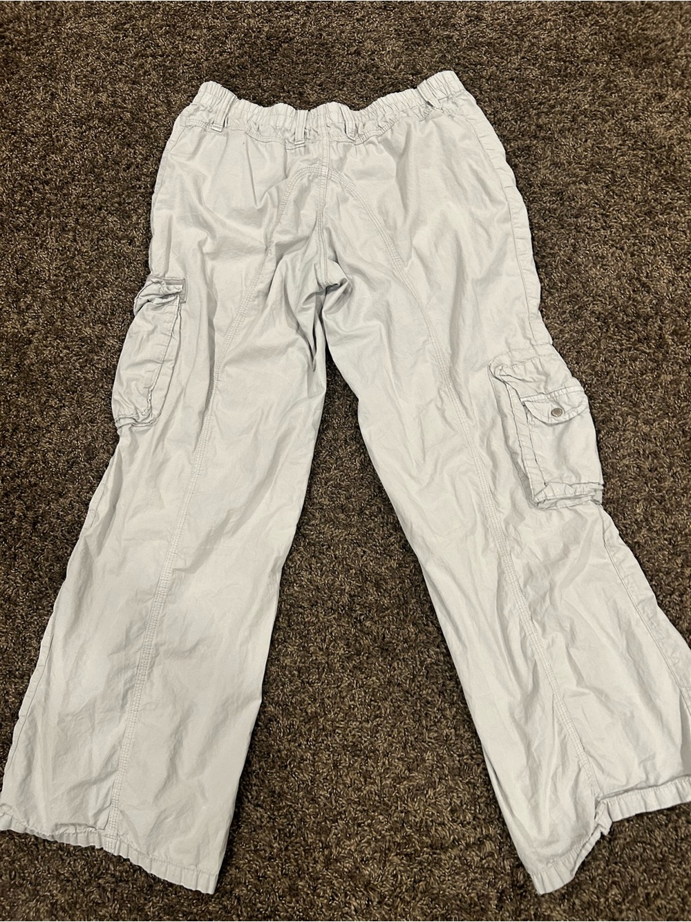 BDG Light Gray Kids Cargo Sweatpants